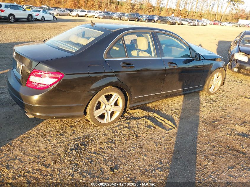 WDDGF5EBXBR180676 | 2011 MERCEDES-BENZ C 300