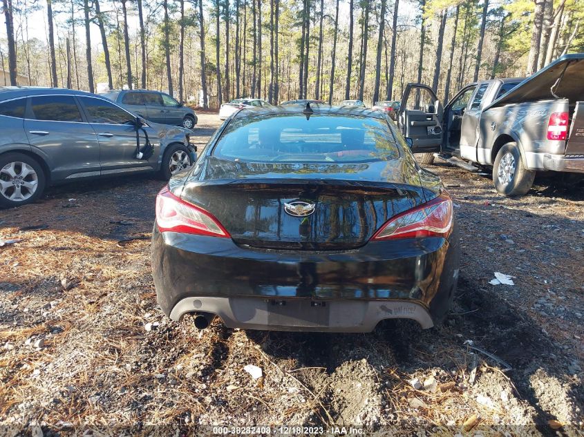 2013 HYUNDAI GENESIS 2.0T R-SPEC - KMHHT6KDXDU102137