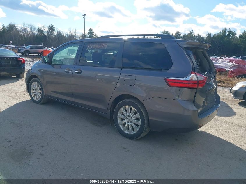 VIN 5TDDK3DCXGS139948 2016 TOYOTA SIENNA no.3