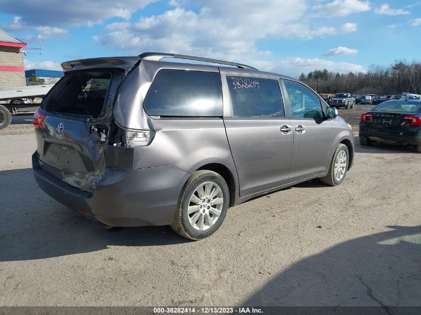 VIN 5TDDK3DCXGS139948 2016 TOYOTA SIENNA no.4