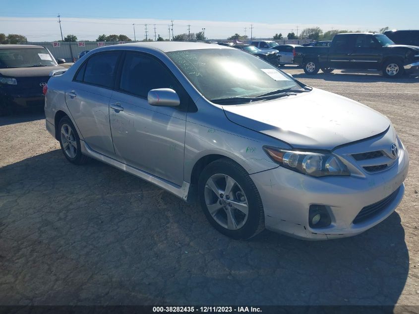 2013 TOYOTA COROLLA S/LE - 5YFBU4EE1DP118272