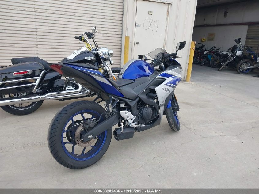 2015 YAMAHA YZFR3 MH3RH06Y4FK005309