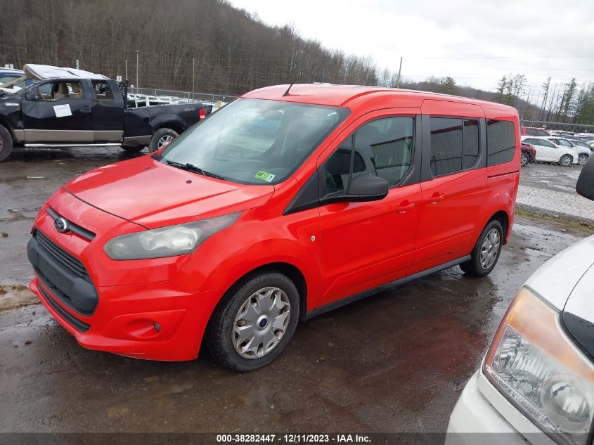 2014 FORD TRANSIT CONNECT WAGON XLT NM0GE9F71E1163859