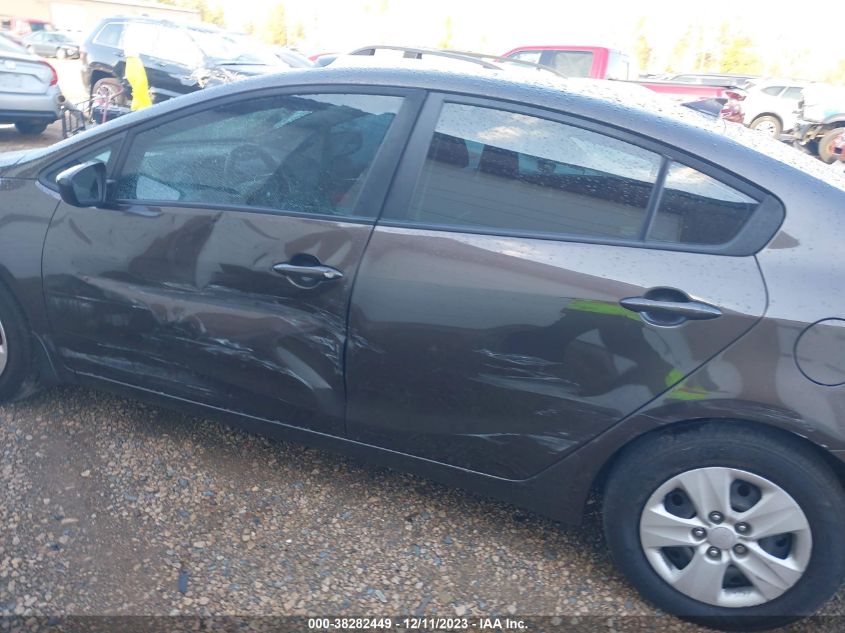 2017 KIA FORTE LX - 3KPFK4A71HE158387