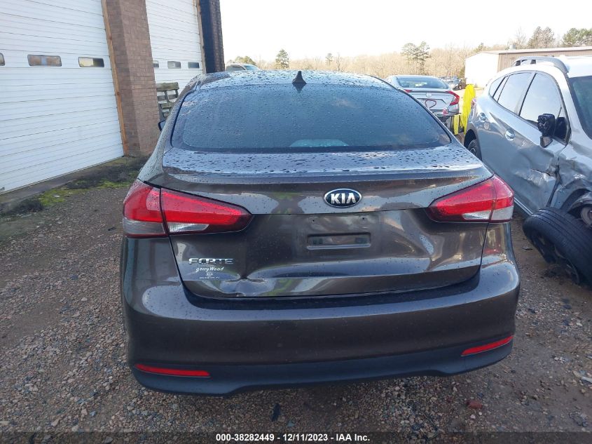 2017 KIA FORTE LX - 3KPFK4A71HE158387