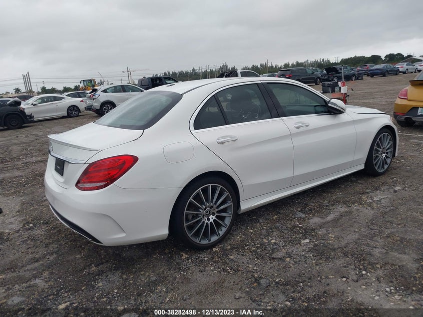 VIN 55SWF4JB9JU269342 2018 MERCEDES-BENZ C 300