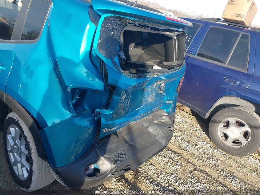 VIN ZACNJCBB6MPM24444 2021 JEEP RENEGADE LATITUDE FWD