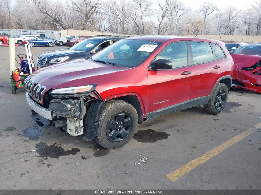 2014 JEEP CHEROKEE SPORT - 1C4PJMAB6EW242962