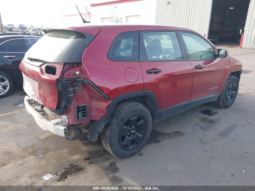 2014 JEEP CHEROKEE SPORT - 1C4PJMAB6EW242962