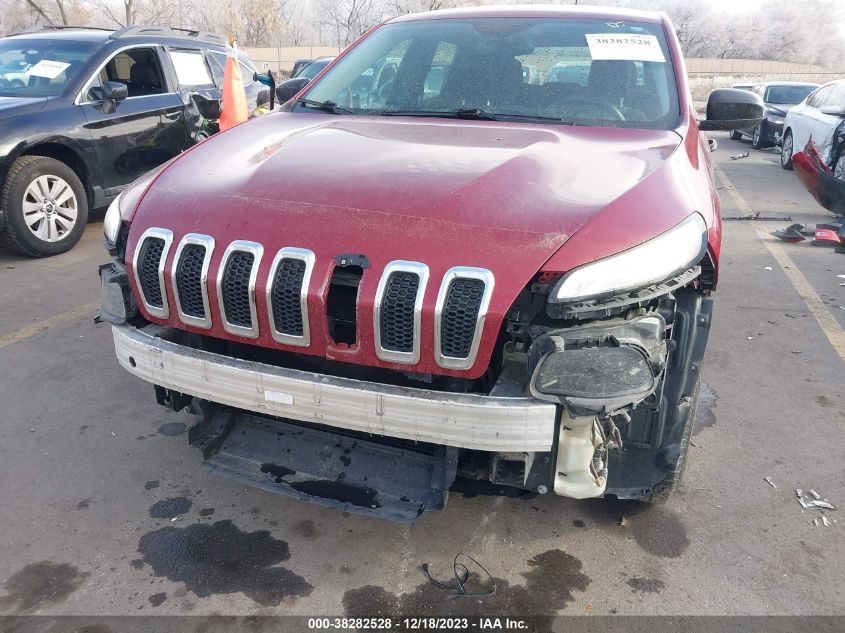 2014 JEEP CHEROKEE SPORT - 1C4PJMAB6EW242962