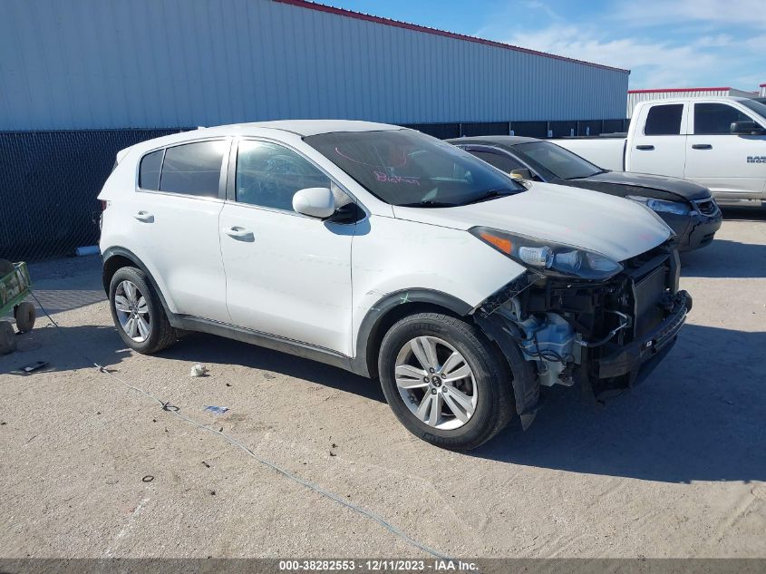 2018 KIA SPORTAGE LX - KNDPM3AC3J7310004