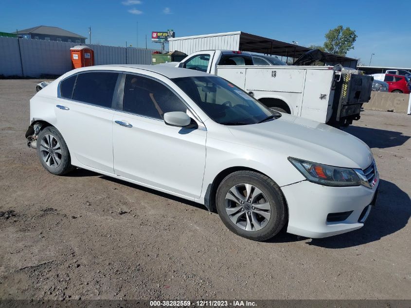 2013 HONDA ACCORD LX - 1HGCR2F39DA279806