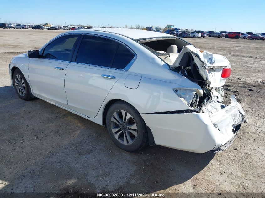 2013 HONDA ACCORD LX - 1HGCR2F39DA279806