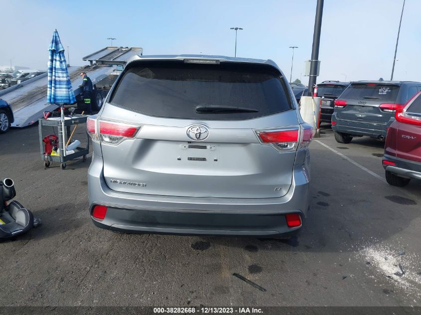 2015 TOYOTA HIGHLANDER LE - 5TDZARFH8FS014868