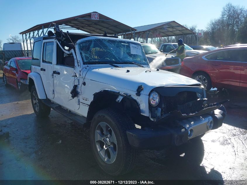 1C4BJWEGXJL811688 JEEP WRANGLER JK UNLIMITED SAHARA 4X4 2018