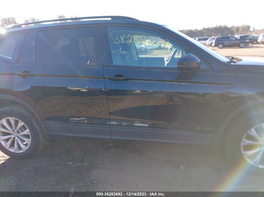 2018 VOLKSWAGEN TIGUAN 2.0T S - 3VV0B7AX2JM120638