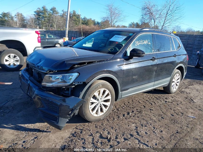 2018 VOLKSWAGEN TIGUAN 2.0T S - 3VV0B7AX2JM120638