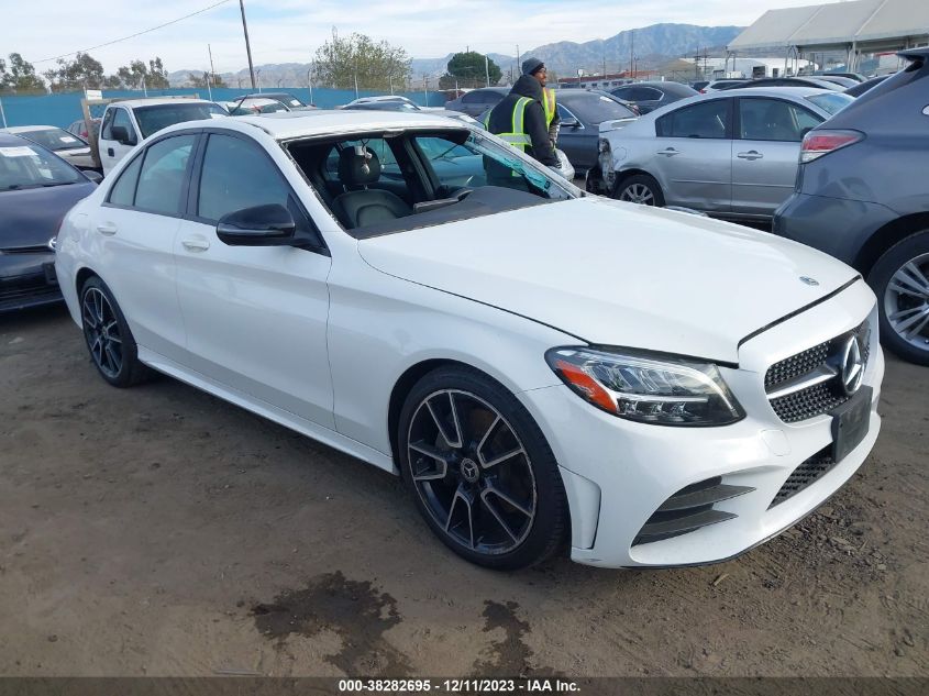 2019 MERCEDES-BENZ C 300 300 - WDDWF8DB5KR484576