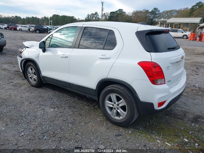 2022 CHEVROLET TRAX LS - KL7CJKSM3NB507313