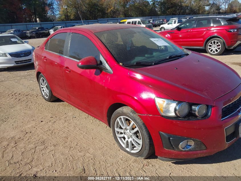 2013 CHEVROLET SONIC LT AUTO - 1G1JC5SH0D4251104
