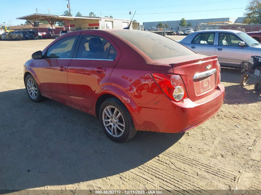 2013 CHEVROLET SONIC LT AUTO - 1G1JC5SH0D4251104