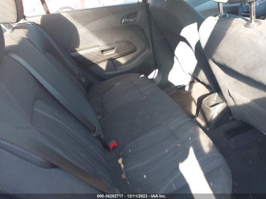 2013 CHEVROLET SONIC LT AUTO - 1G1JC5SH0D4251104