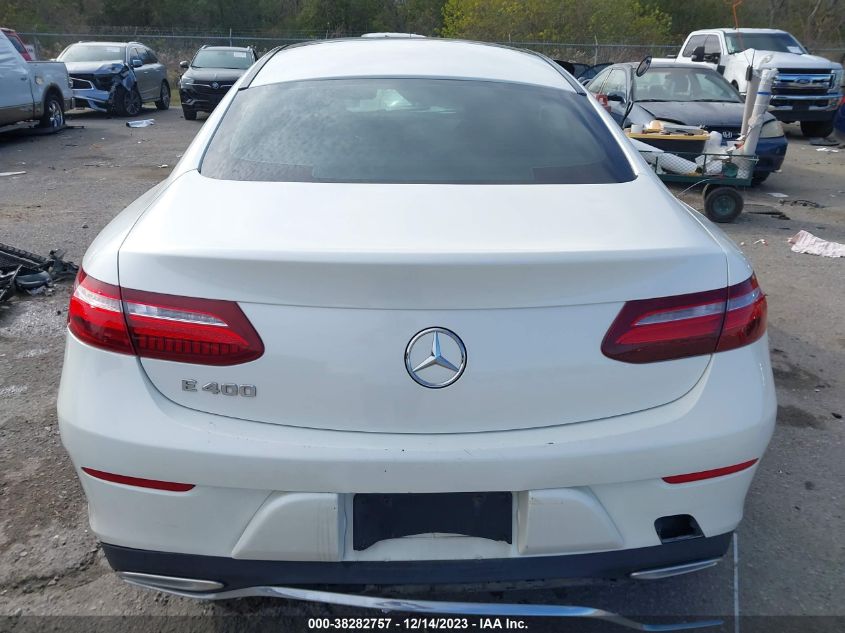 2018 MERCEDES-BENZ E 400 WDD1J6FBXJF009855