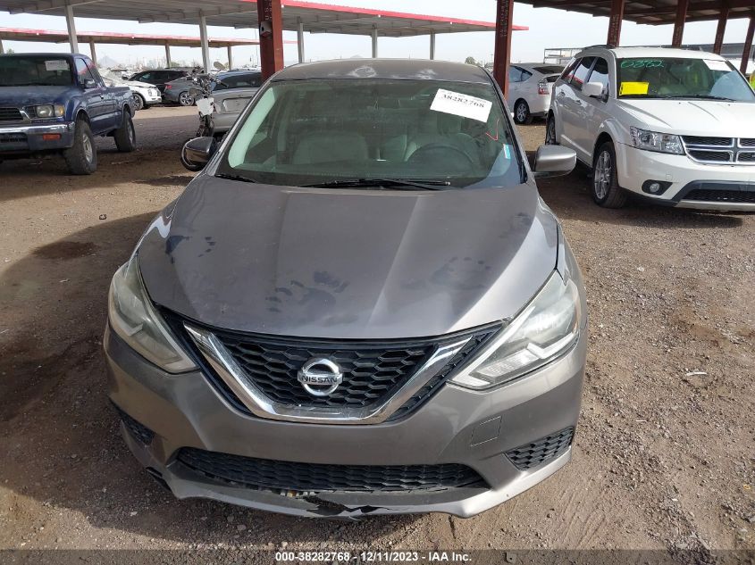 2016 NISSAN SENTRA S/SV/SR/SL - 3N1AB7AP9GY216113