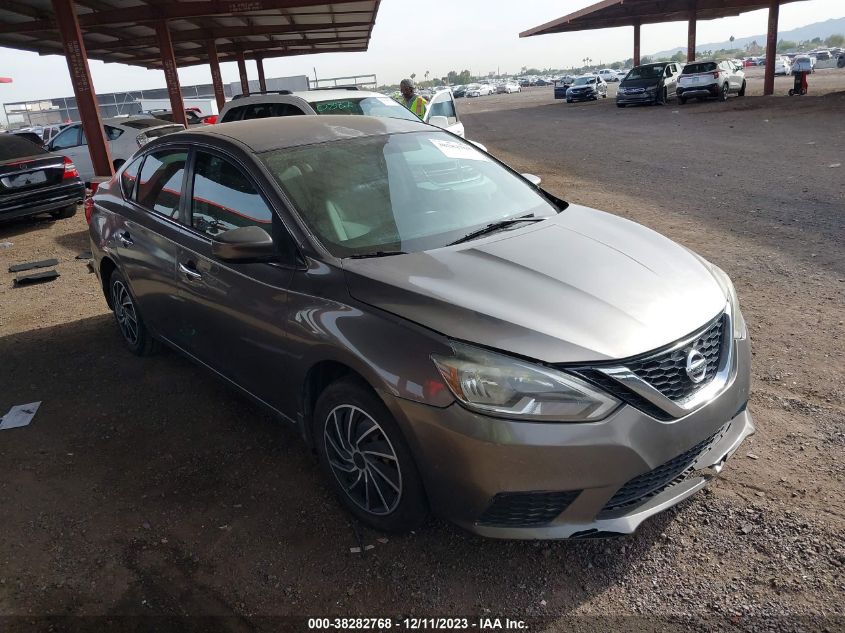 2016 NISSAN SENTRA S/SV/SR/SL - 3N1AB7AP9GY216113