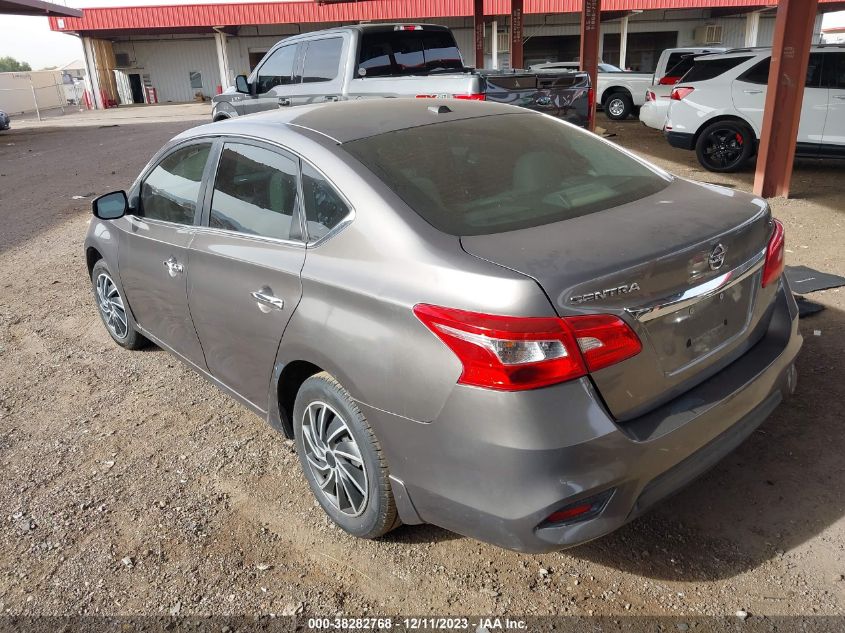 2016 NISSAN SENTRA S/SV/SR/SL - 3N1AB7AP9GY216113