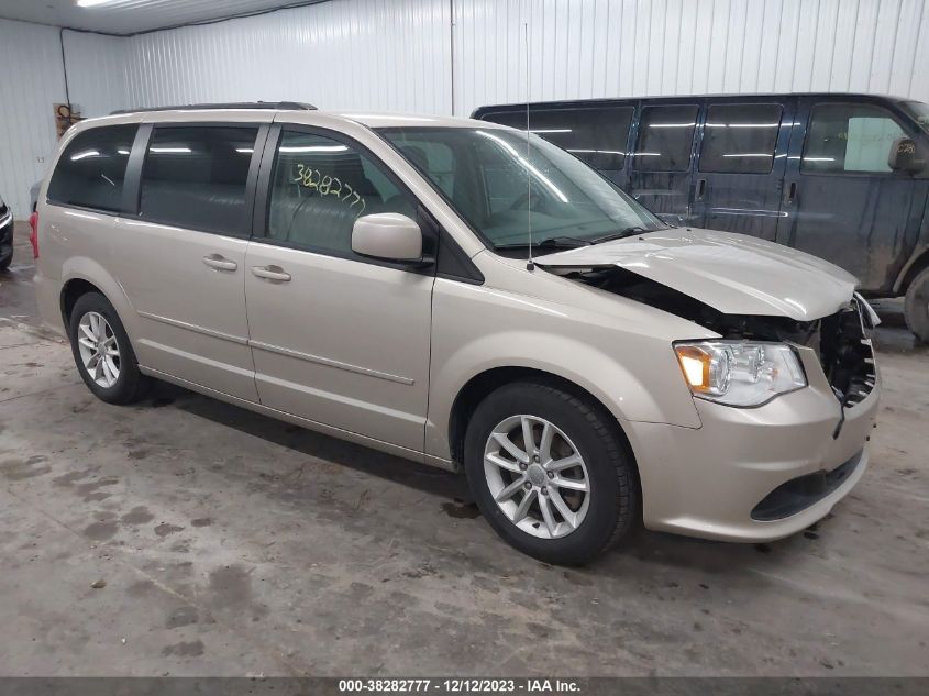 2016 DODGE GRAND CARAVAN SXT - 2C4RDGCG0GR227783