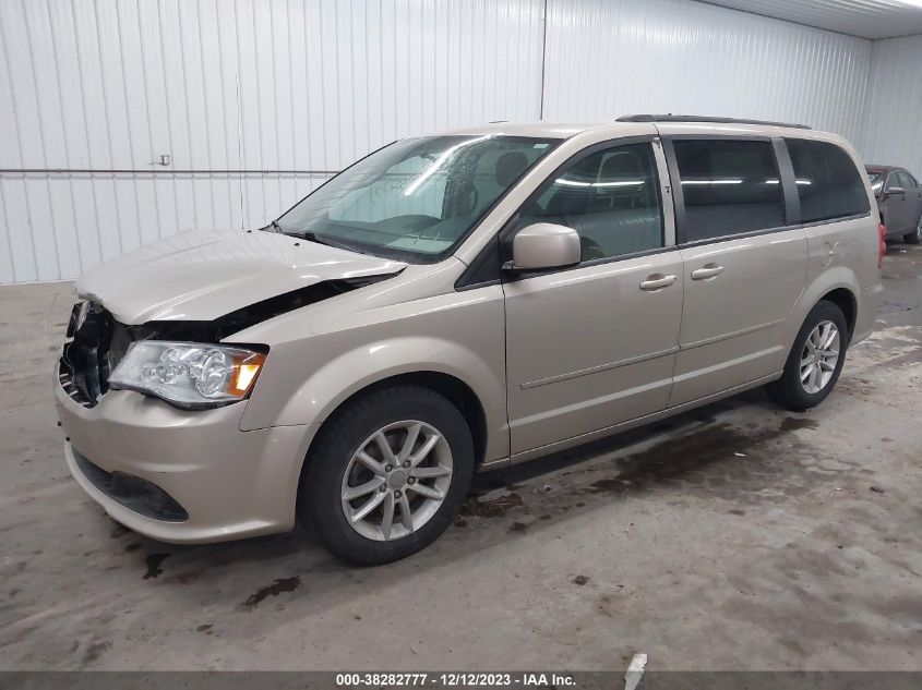 2016 DODGE GRAND CARAVAN SXT - 2C4RDGCG0GR227783