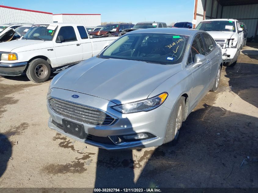 2017 FORD FUSION SE - 3FA6P0HD4HR143595