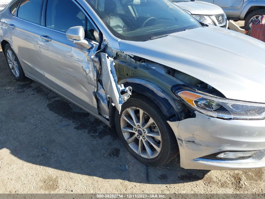 2017 FORD FUSION SE - 3FA6P0HD4HR143595