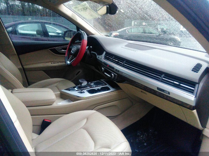 VIN WA1LHAF71KD018268 2019 AUDI Q7 PREMIUM PLUS/SE PREMIUM P
