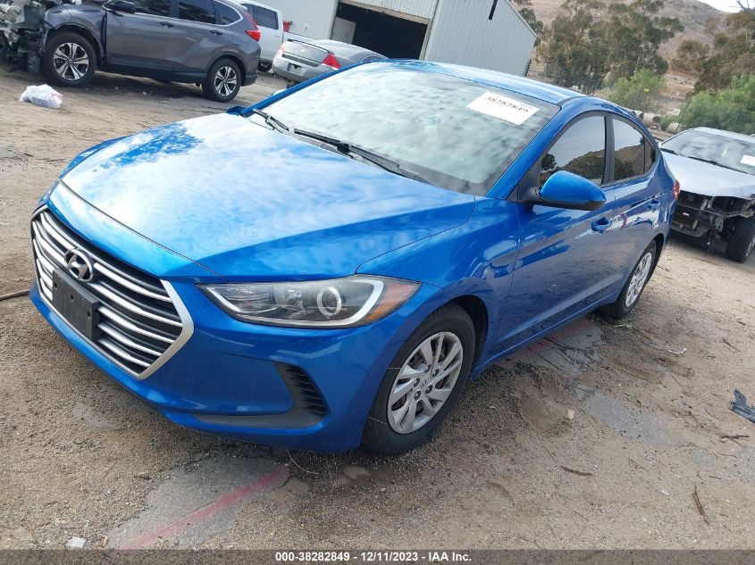 2017 HYUNDAI ELANTRA SE - 5NPD74LF5HH203016