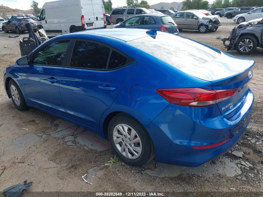 2017 HYUNDAI ELANTRA SE - 5NPD74LF5HH203016