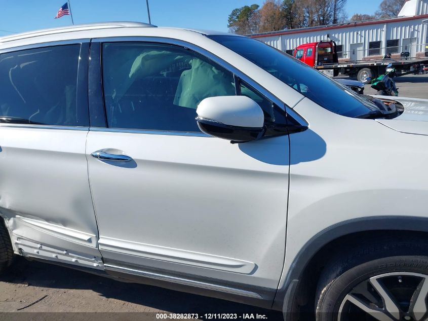 2019 HONDA PILOT TOURING - 5FNYF5H9XKB038681