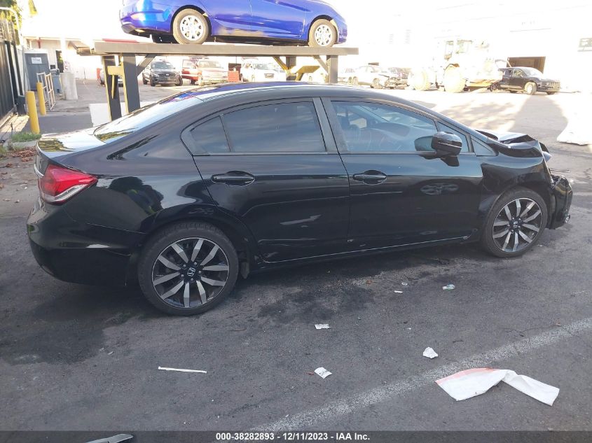 2015 HONDA CIVIC EX-L - 2HGFB2F95FH548507