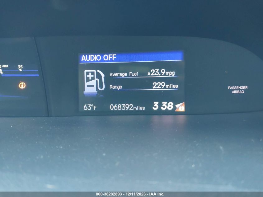 2015 HONDA CIVIC EX-L - 2HGFB2F95FH548507