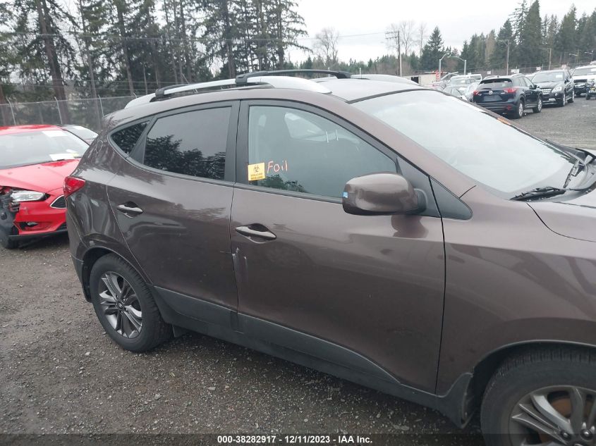 2014 HYUNDAI TUCSON SE - KM8JUCAG9EU806081