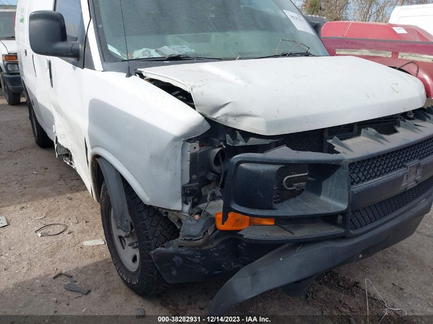 2013 CHEVROLET EXPRESS 2500 WORK VAN 1GCWGFBA2D1111275