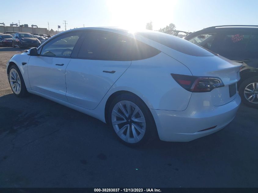 2021 TESLA MODEL 3 STANDARD RANGE PLUS REAR-WHEEL DRIVE - 5YJ3E1EA1MF982702