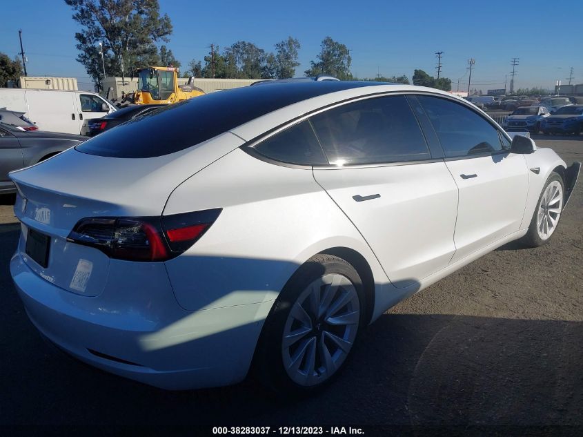 2021 TESLA MODEL 3 STANDARD RANGE PLUS REAR-WHEEL DRIVE - 5YJ3E1EA1MF982702