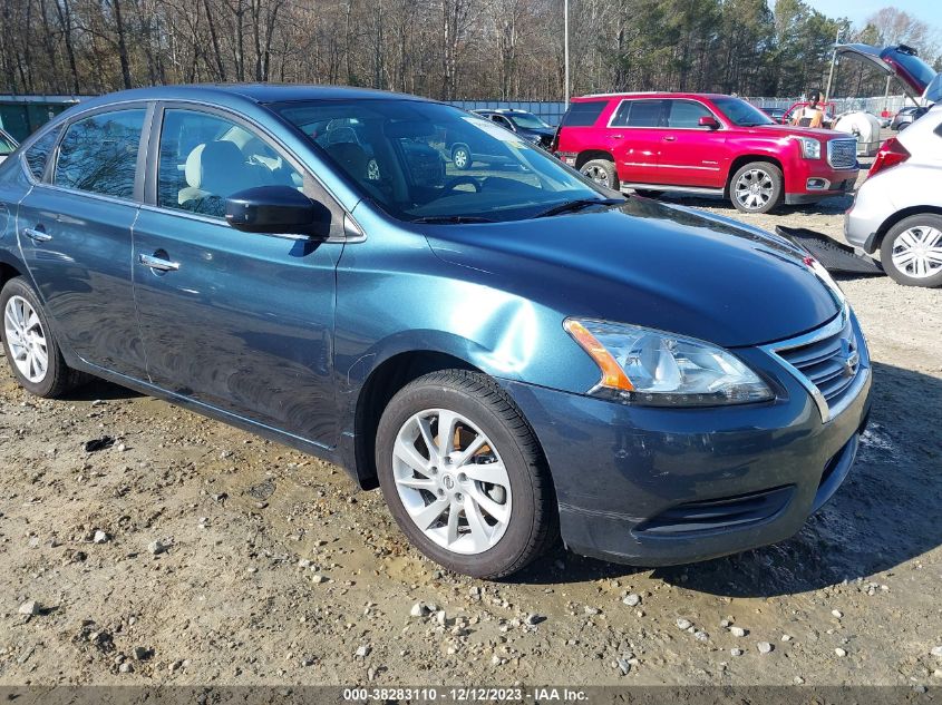 2015 NISSAN SENTRA SV - 3N1AB7AP3FY253480