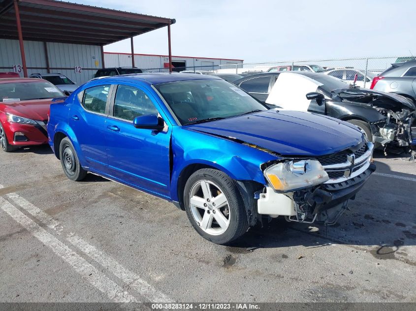 2013 DODGE AVENGER SXT - 1C3CDZCB6DN740748