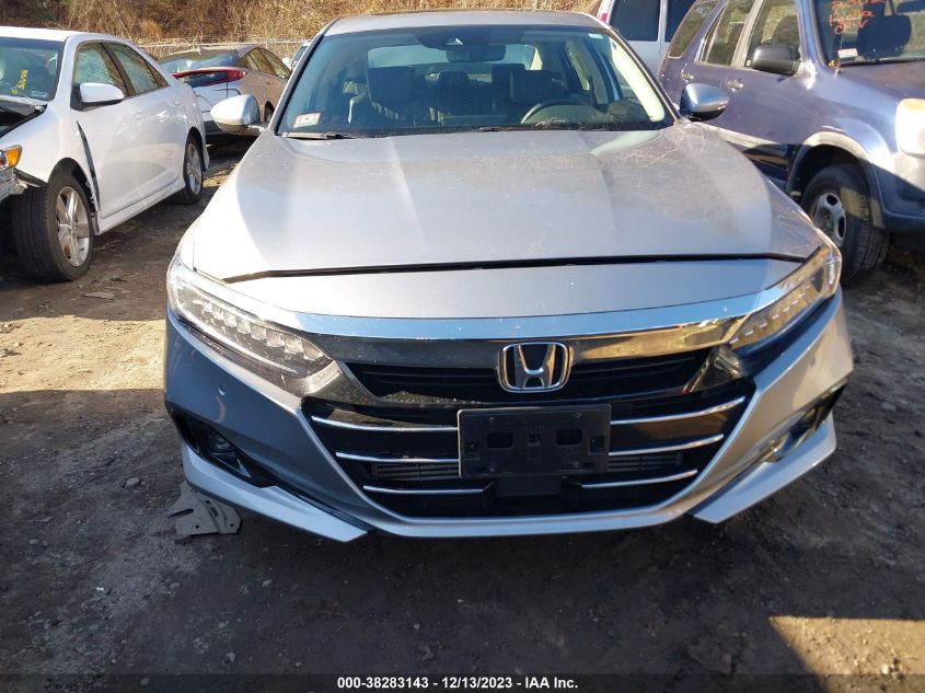 2021 HONDA ACCORD EXL - 1HGCV1F55MA060476