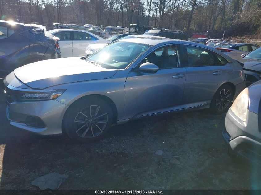 2021 HONDA ACCORD EXL - 1HGCV1F55MA060476
