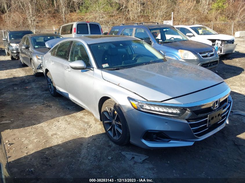 2021 HONDA ACCORD EXL - 1HGCV1F55MA060476