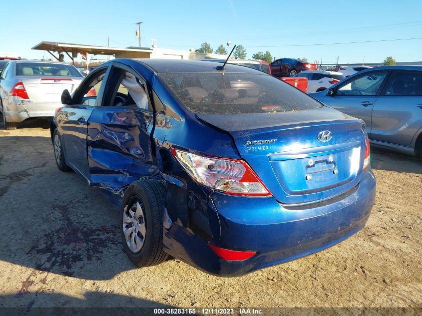 2016 HYUNDAI ACCENT SE - KMHCT4AE8GU998886
